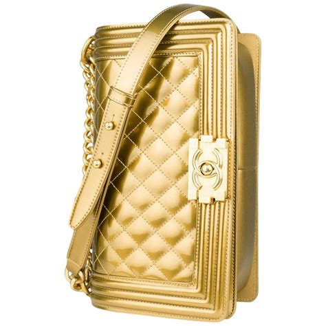 chanel boy bag gold cream|chanel boy bag for sale.